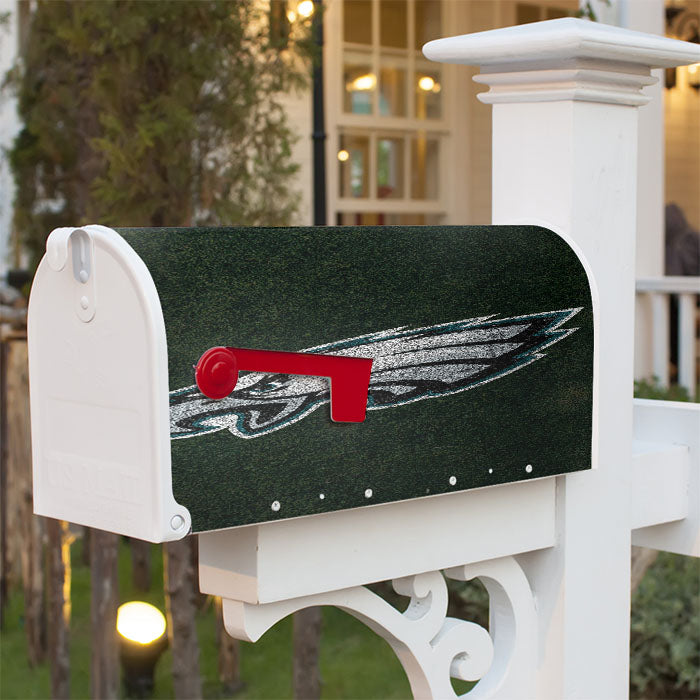 Green Philadelphia Eagles Logo Magnetic Mailbox Cover 18" X 21" Outdoor Decor