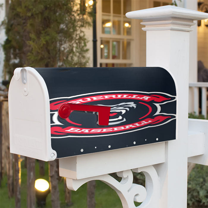 Guerilla Baseball Team Logos Magnetic Mailbox Cover 18" X 21" Outdoor Decor
