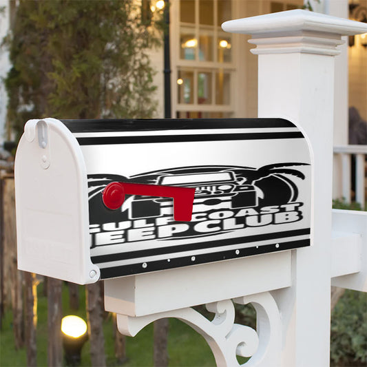 Gulf Coast Jeep Club Magnetic Mailbox Cover 18" X 21" Outdoor Decor