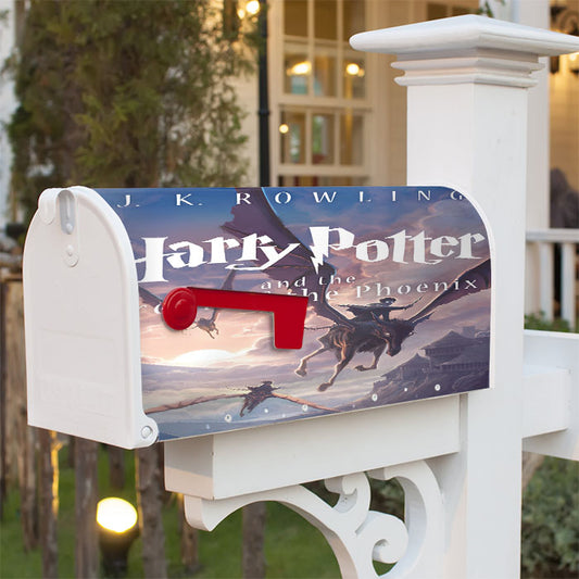 Harry Potter And The Order Of The Phoenix New Book Cover Magnetic Mailbox Cover 18" X 21" Outdoor Decor