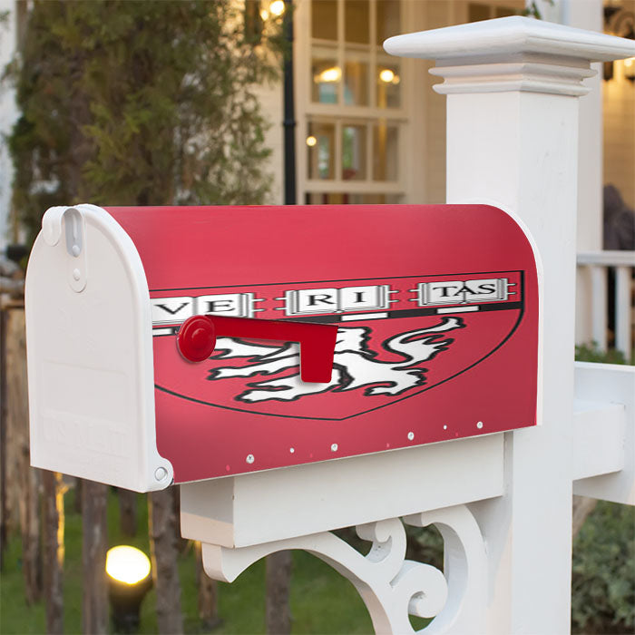 Harvard Med Logo Red Magnetic Mailbox Cover 18" X 21" Outdoor Decor