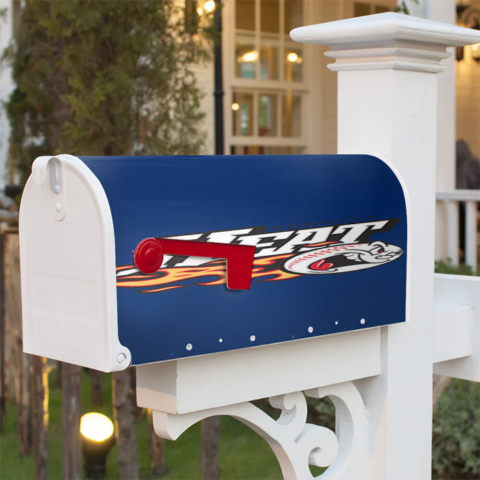 Heat Kentucky Baseball Logo Blue Magnetic Mailbox Cover 18" X 21" Outdoor Decor