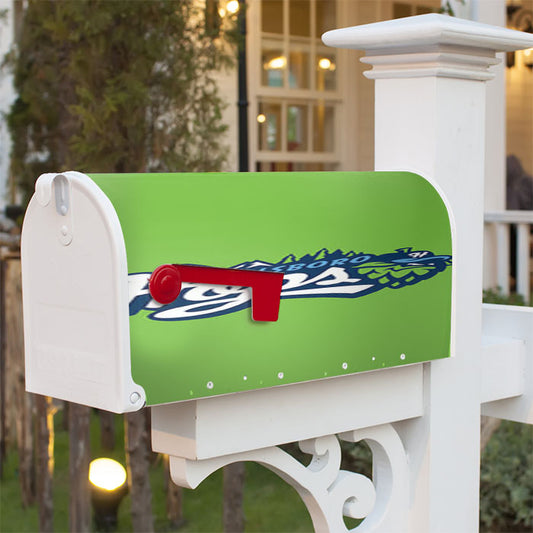 Hillsboro Hops Baseball Logo Gren Magnetic Mailbox Cover 18" X 21" Outdoor Decor