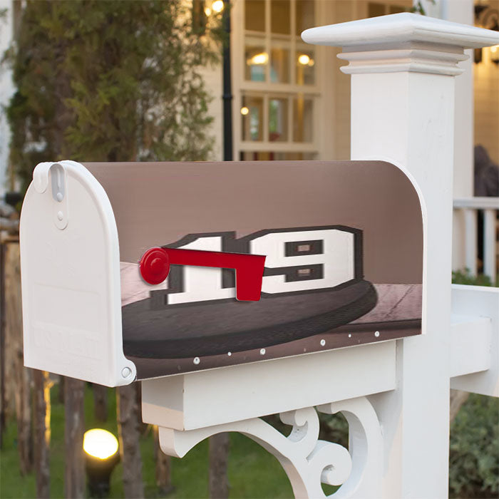 Hockey Magnetic Mailbox Cover 18" X 21" Outdoor Decor