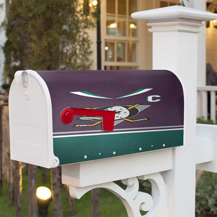 Hockey Logo Magnetic Mailbox Cover 18" X 21" Outdoor Decor