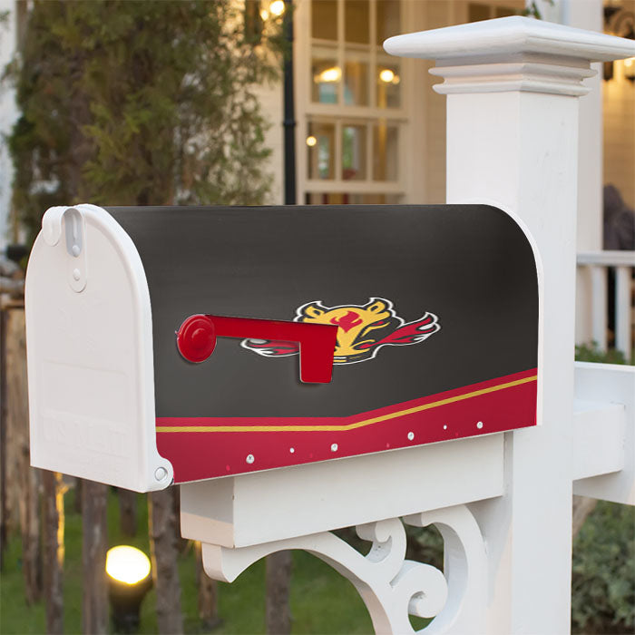 Hockey Team Logo Magnetic Mailbox Cover 18" X 21" Outdoor Decor