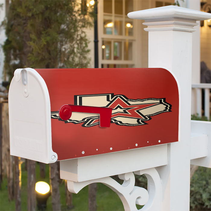 Houston Astros Baseball Logo Magnetic Mailbox Cover 18" X 21" Outdoor Decor