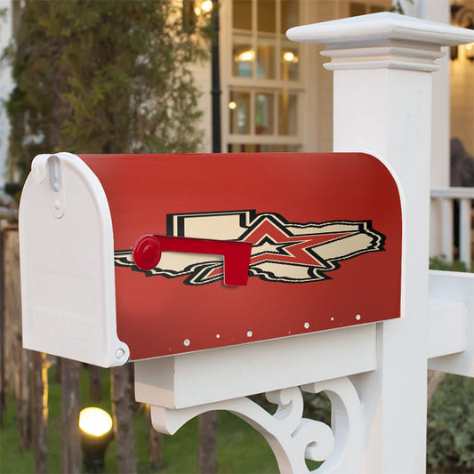 Houston Astros Baseball Logo Magnetic Mailbox Cover 18" X 21" Outdoor Decor