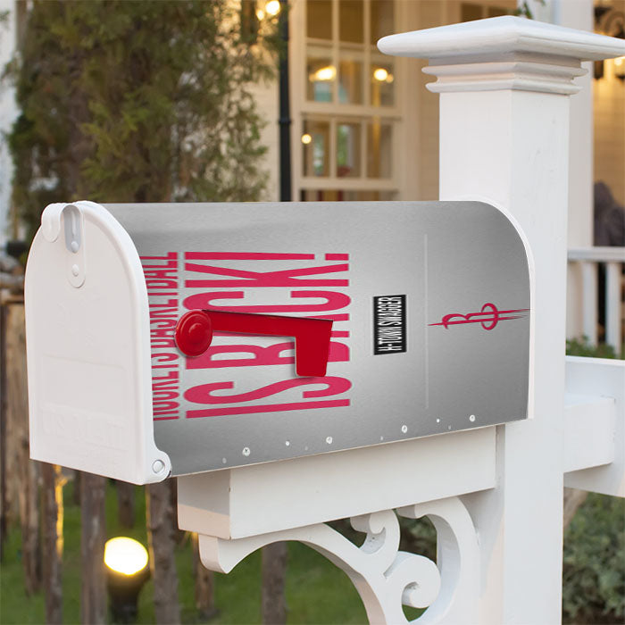 Houston Rockets Is Back Magnetic Mailbox Cover 18" X 21" Outdoor Decor