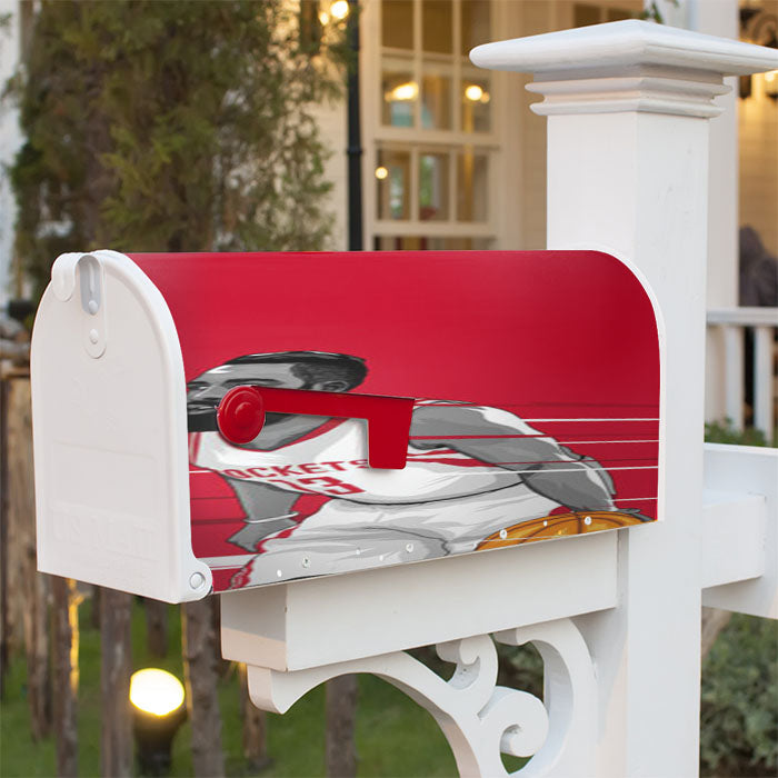Houston Rockets James Harden Magnetic Mailbox Cover 18" X 21" Outdoor Decor