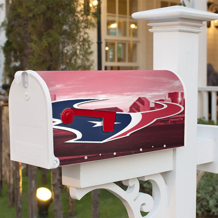 Houston Texans Magnetic Mailbox Cover 18" X 21" Outdoor Decor