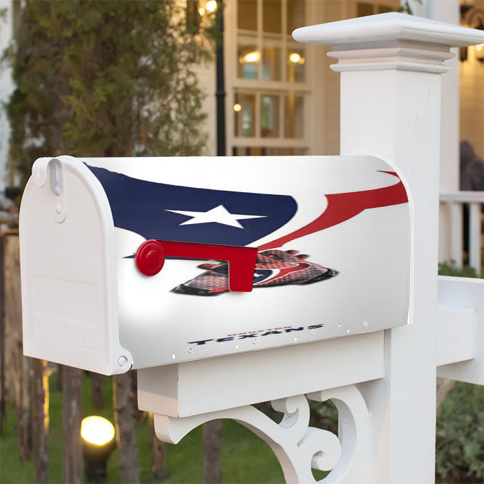 Houston Texans Gloves Magnetic Mailbox Cover 18" X 21" Outdoor Decor