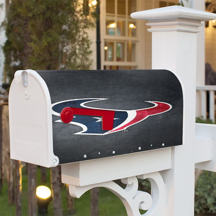 Houston Texans Grun Magnetic Mailbox Cover 18" X 21" Outdoor Decor