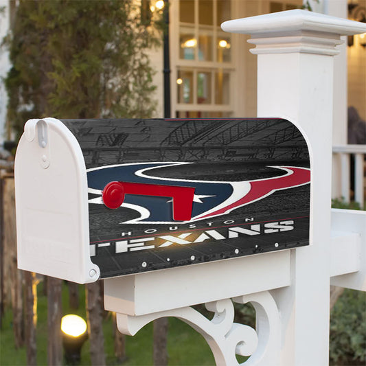 Houston Texans Icon Magnetic Mailbox Cover 18" X 21" Outdoor Decor