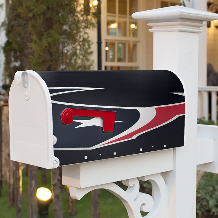 Houston Texans Nfl Logo Magnetic Mailbox Cover 18" X 21" Outdoor Decor