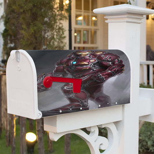 Hulkbuster Magnetic Mailbox Cover 18" X 21" Outdoor Decor