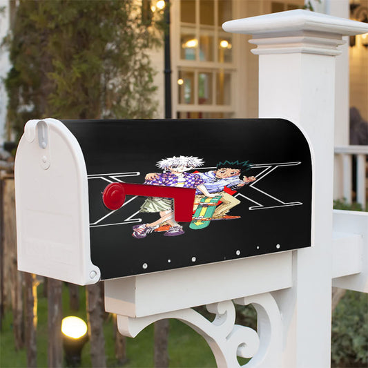 Hunter X Hunter Gon Killua Magnetic Mailbox Cover 18" X 21" Outdoor Decor