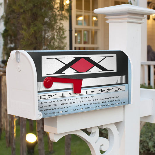Hunter X Hunter License Wallet Magnetic Mailbox Cover 18" X 21" Outdoor Decor