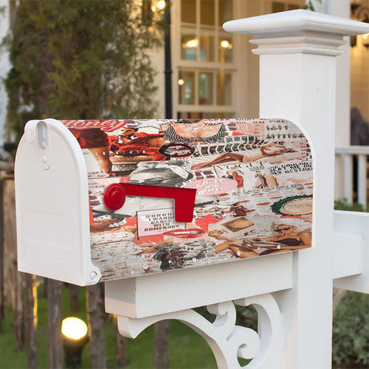 Hypebeast Sticker Col Magnetic Mailbox Cover 18" X 21" Outdoor Decor