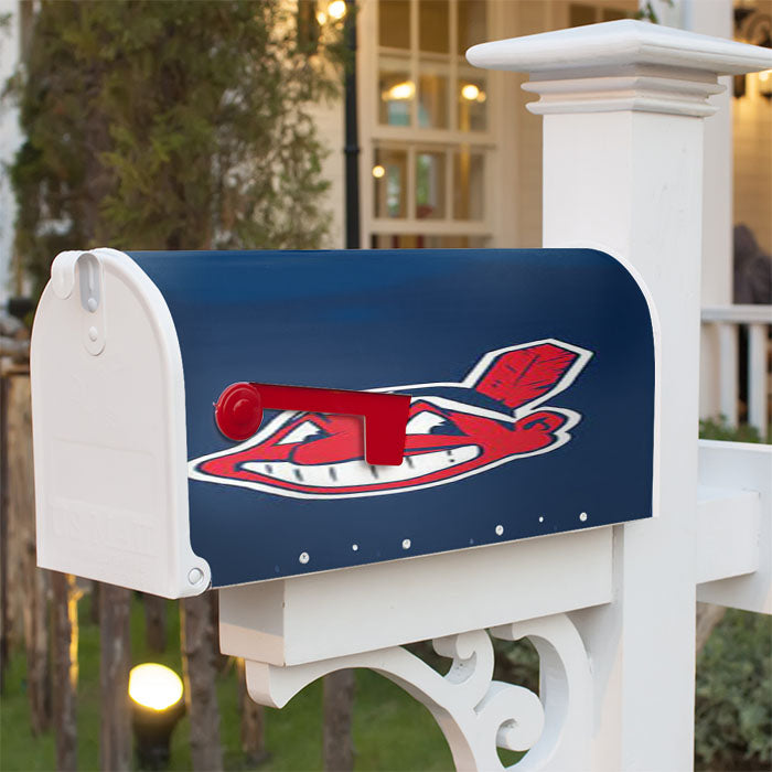 Indian Boy Face Magnetic Mailbox Cover 18" X 21" Outdoor Decor