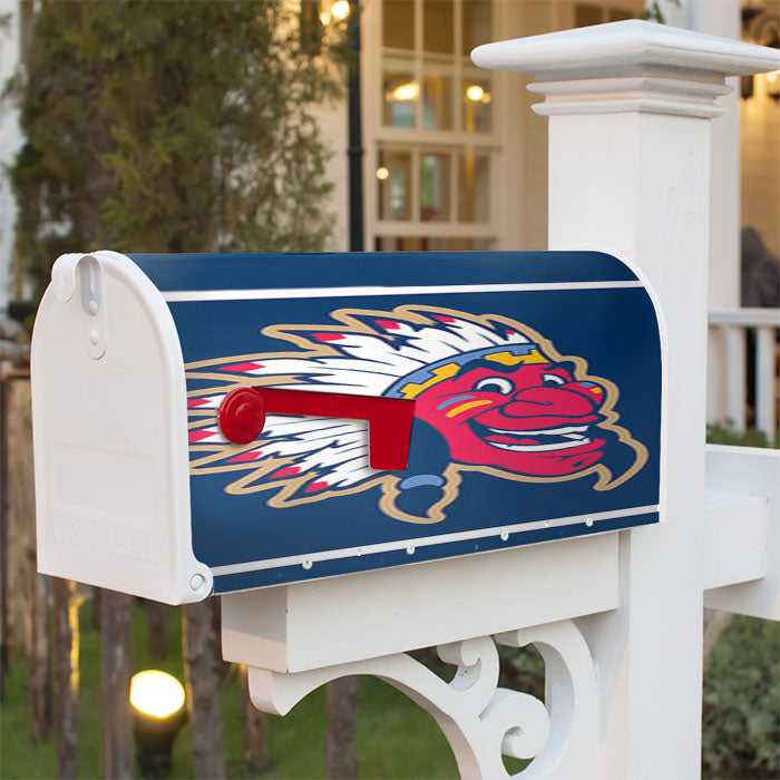 Indian Face Carttoon Magnetic Mailbox Cover 18" X 21" Outdoor Decor