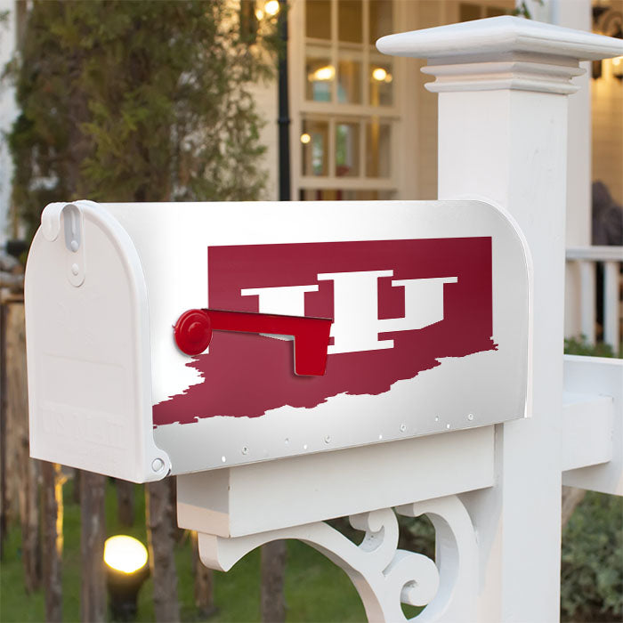 Indiana Hoosiers Magnetic Mailbox Cover 18" X 21" Outdoor Decor