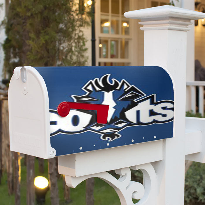 Indianapolis Colts Magnetic Mailbox Cover 18" X 21" Outdoor Decor