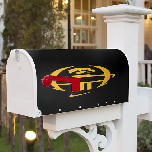 Iowa Hawkeyes 5 Magnetic Mailbox Cover 18" X 21" Outdoor Decor