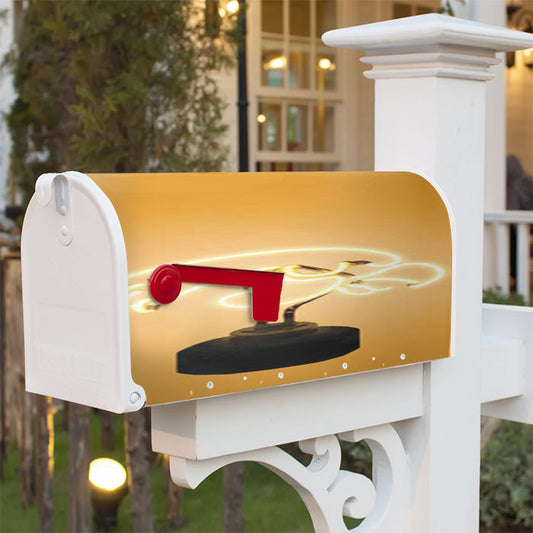 Iowa Hawkeyes Neon Magnetic Mailbox Cover 18" X 21" Outdoor Decor