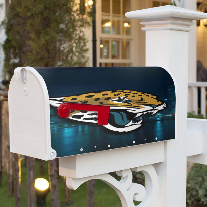 Jacksonville Jaguars Emblem Magnetic Mailbox Cover 18" X 21" Outdoor Decor