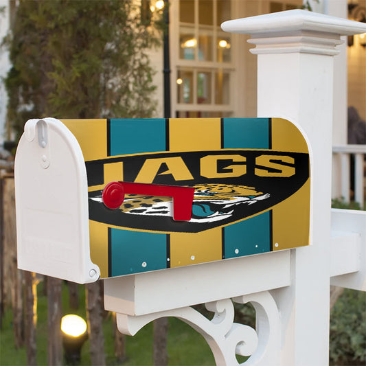 Jacksonville Jaguars Jags Magnetic Mailbox Cover 18" X 21" Outdoor Decor