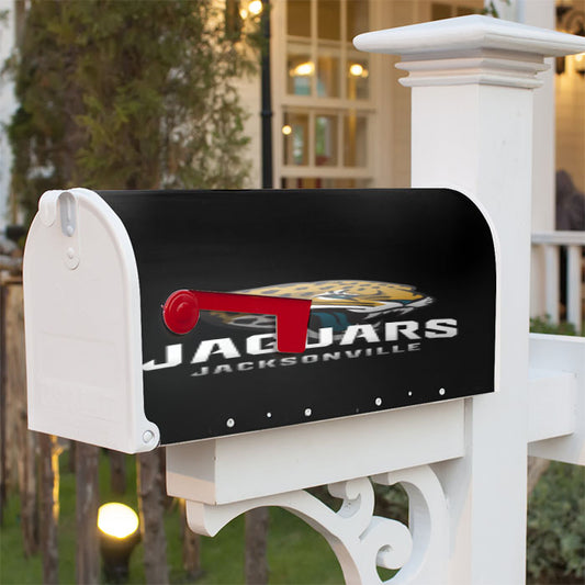 Jacksonville Jaguars Nfl Logo Magnetic Mailbox Cover 18" X 21" Outdoor Decor