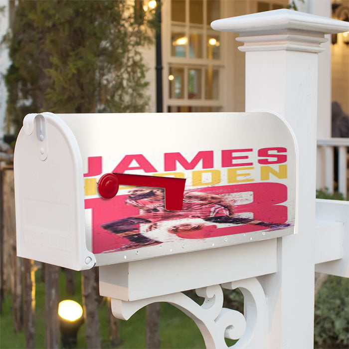 James Harden 13 Magnetic Mailbox Cover 18" X 21" Outdoor Decor