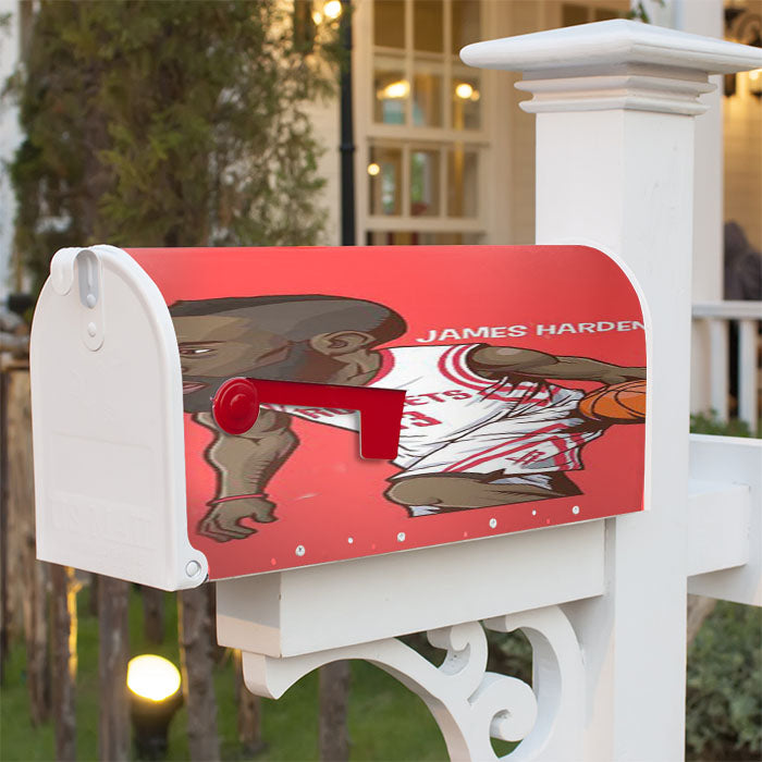 James Harden Nba Magnetic Mailbox Cover 18" X 21" Outdoor Decor
