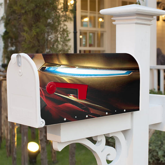 Jarvis Iron Man Wallpaper Magnetic Mailbox Cover 18" X 21" Outdoor Decor