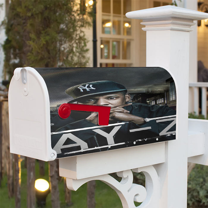 Jay Z New York Rapper Magnetic Mailbox Cover 18" X 21" Outdoor Decor