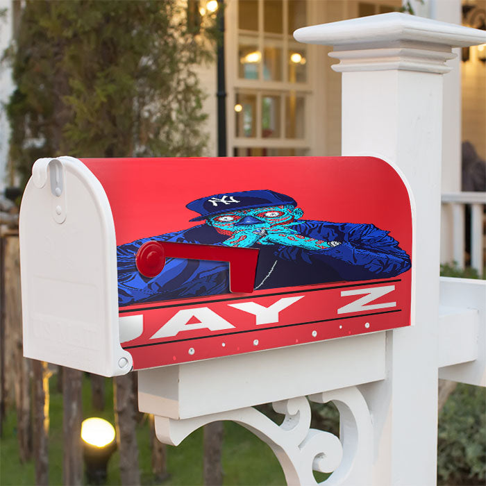 Jay Z Zoombie Magnetic Mailbox Cover 18" X 21" Outdoor Decor