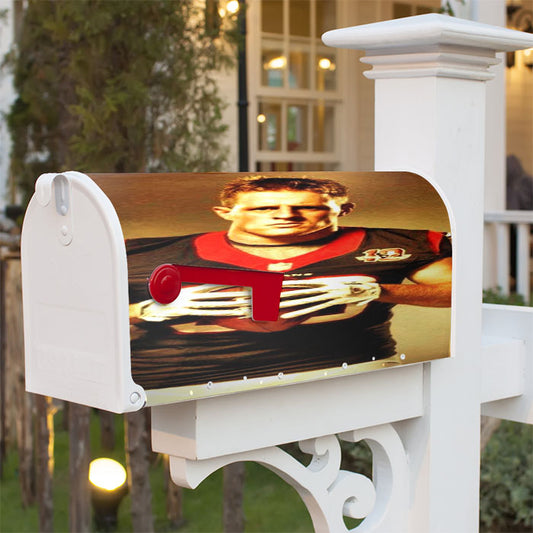 Jj Watt Houston Texans Magnetic Mailbox Cover 18" X 21" Outdoor Decor