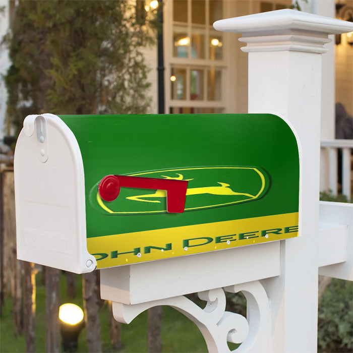 John Deere Magnetic Mailbox Cover 18" X 21" Outdoor Decor