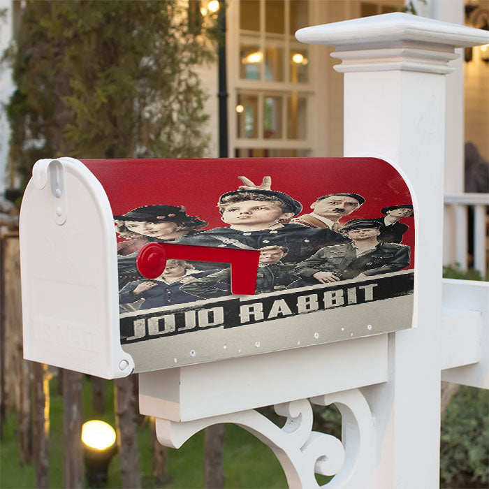 Jojo Rabbit Classic Movie Poster Magnetic Mailbox Cover 18" X 21" Outdoor Decor