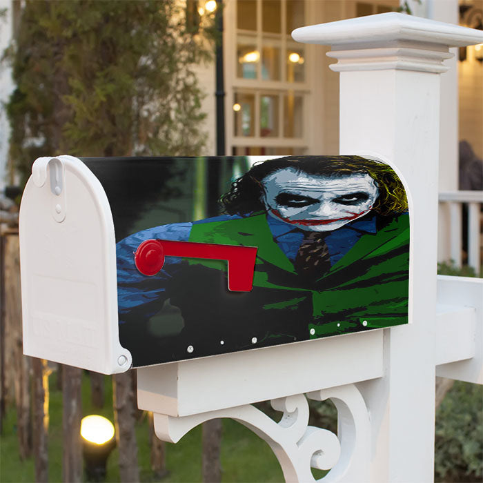 Joker Artwork Magnetic Mailbox Cover 18" X 21" Outdoor Decor