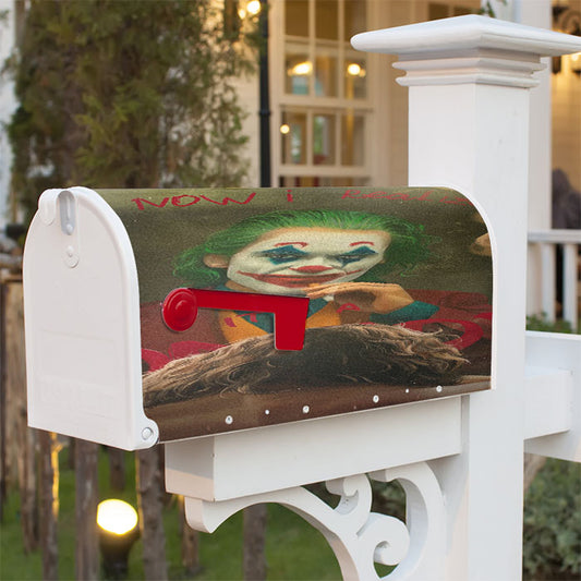 Joker Movie Magnetic Mailbox Cover 18" X 21" Outdoor Decor