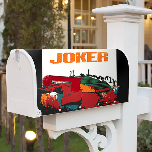 Joker Paint Art Poster Magnetic Mailbox Cover 18" X 21" Outdoor Decor
