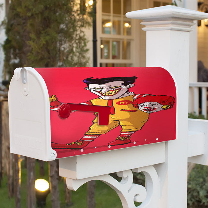 Joker X Macdonald Icon Magnetic Mailbox Cover 18" X 21" Outdoor Decor