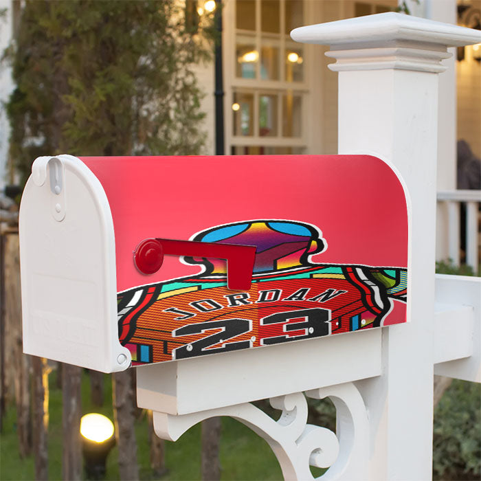 Jordan 23 Magnetic Mailbox Cover 18" X 21" Outdoor Decor