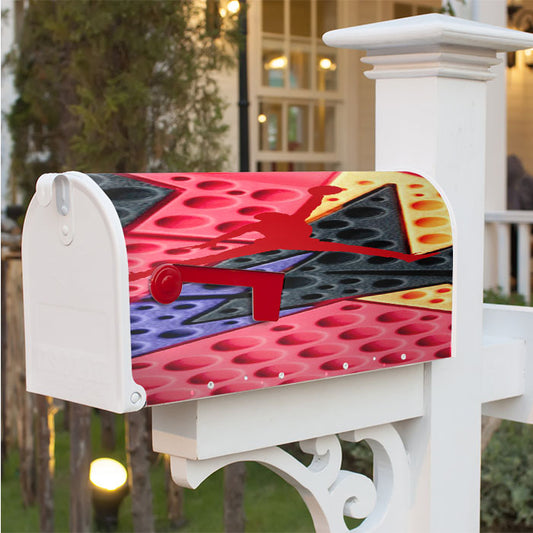 Jordan Retro 7 Raptors Print Magnetic Mailbox Cover 18" X 21" Outdoor Decor