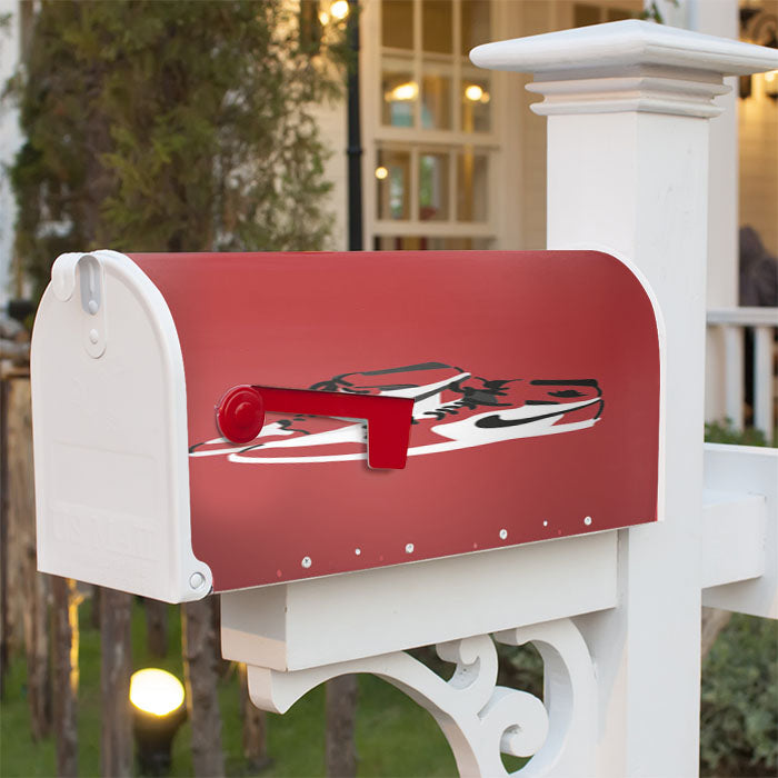 Jordans - Basketball Magnetic Mailbox Cover 18" X 21" Outdoor Decor