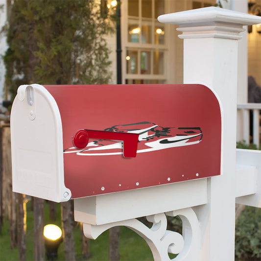 Jordans - Basketball Magnetic Mailbox Cover 18" X 21" Outdoor Decor