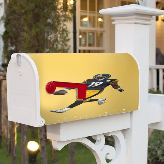 Juju Smith Schuster Pittsburgh Magnetic Mailbox Cover 18" X 21" Outdoor Decor