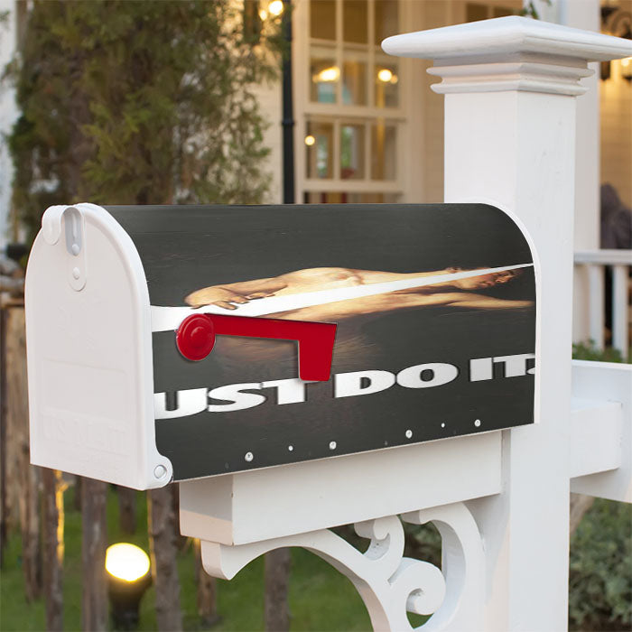 Just Do It Narcissus 1881 Magnetic Mailbox Cover 18" X 21" Outdoor Decor